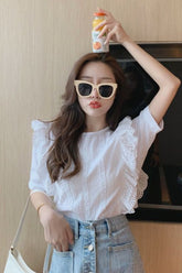 Elegantes Blusenshirt im Retro-Stil